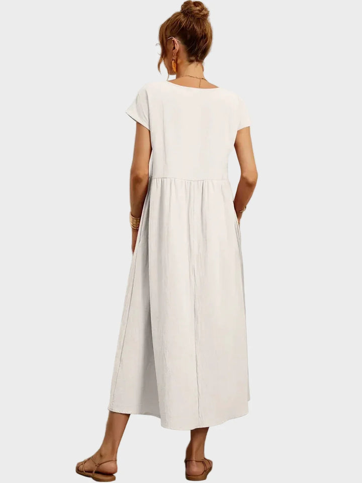 Gabrielle™ - Midi dress with an elegant, timeless style