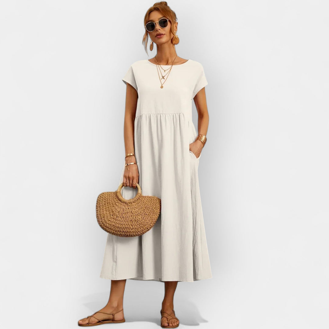 Light cotton dresses with pockets