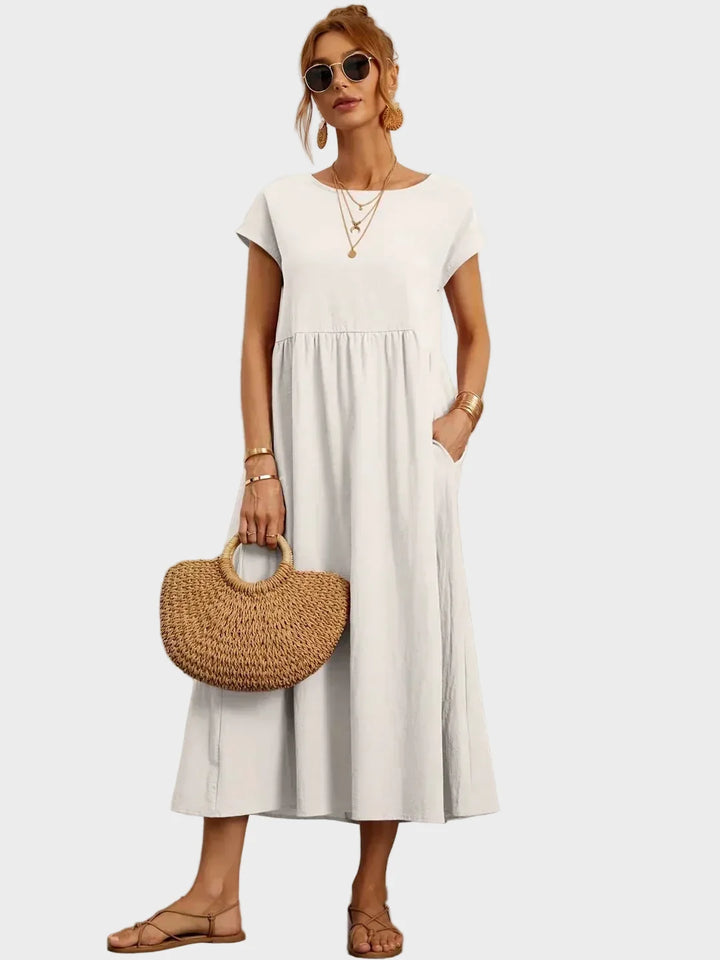Gabrielle™ - Midi dress with an elegant, timeless style