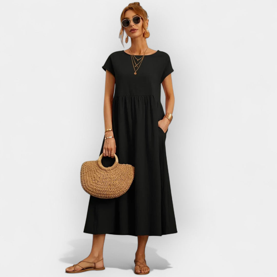 Light cotton dresses with pockets