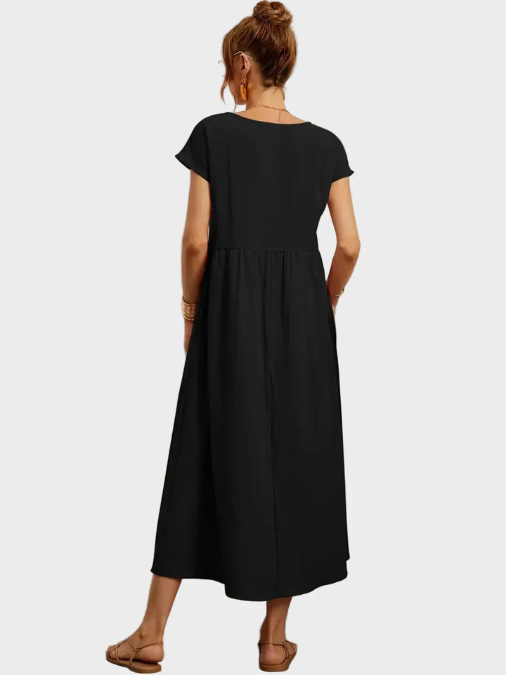 Gabrielle™ - Midi dress with an elegant, timeless style
