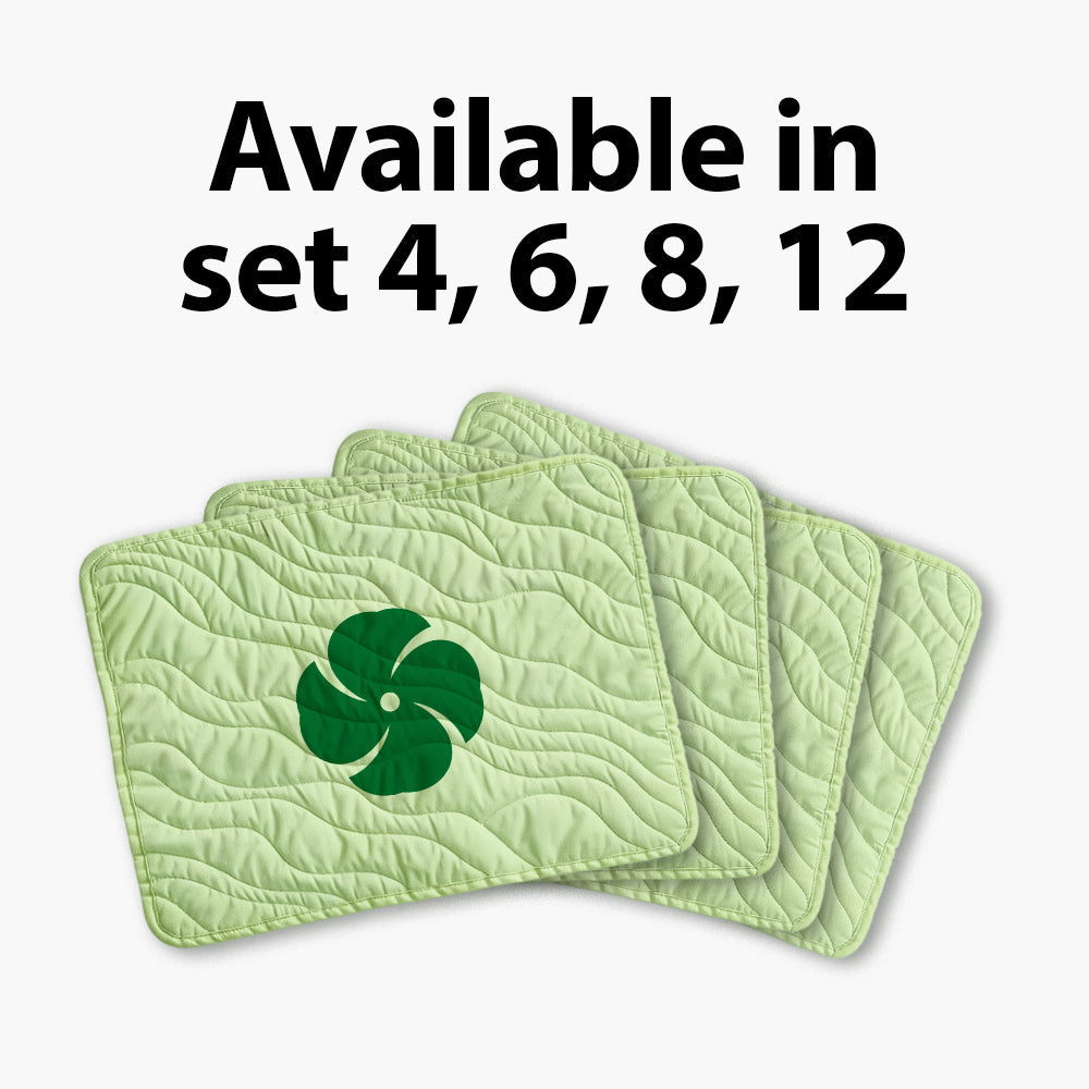 Santa Greeting Quilted Placemat