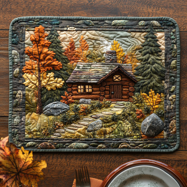 Mountain Hearth Quilted Place Mat