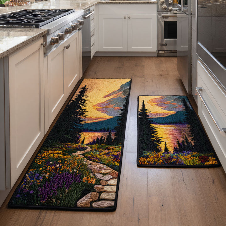 Mountain View Kitchen Area Rug