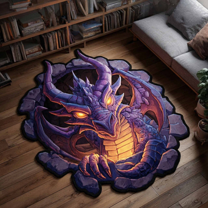 Mystic Coil Custom Shape Area Rug