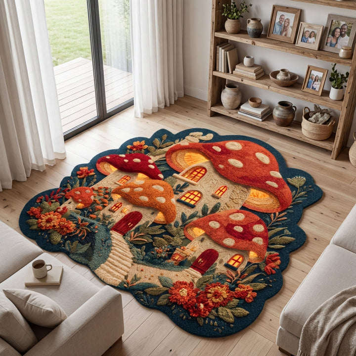 Mystic Grove Custom Shape Area Rug