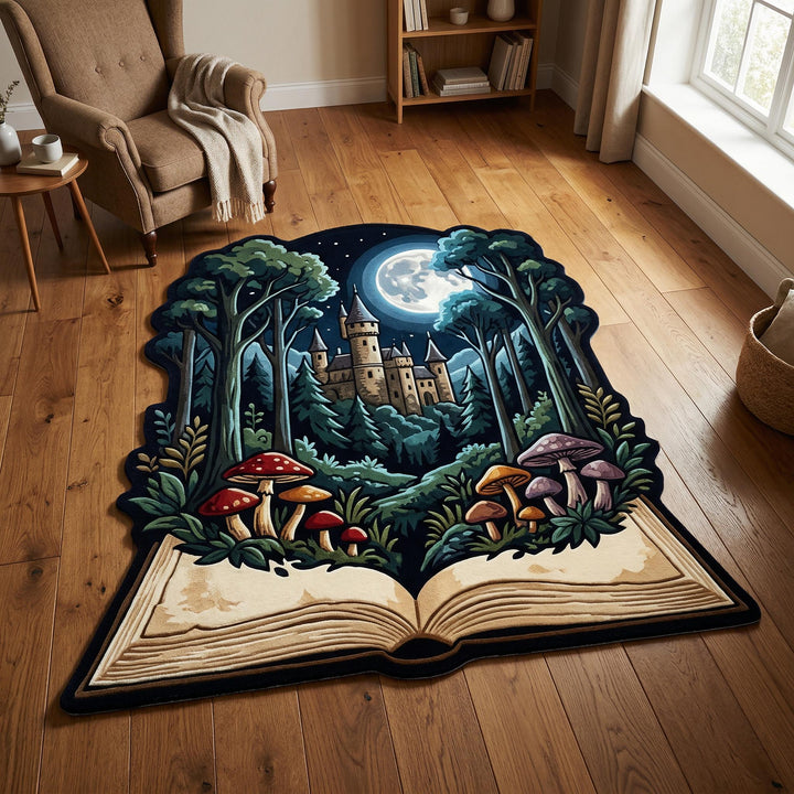 Mystic Realm Custom Shape Area Rug