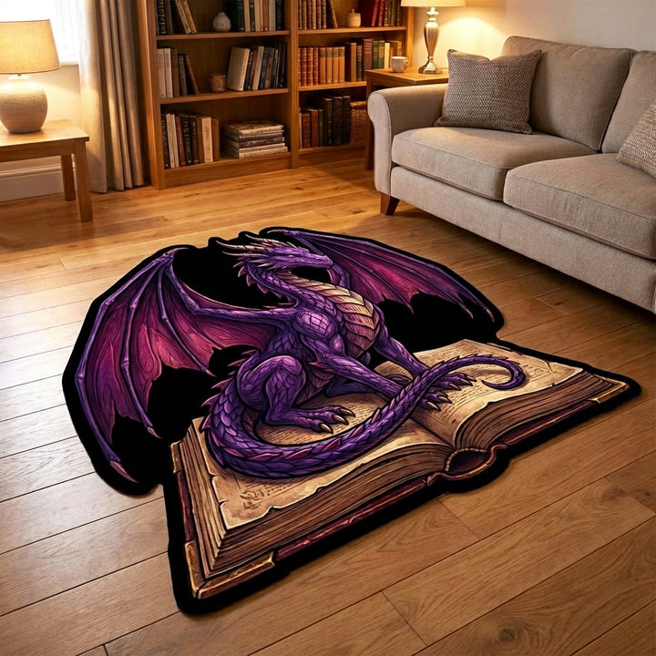 Mystic Tome Custom Shape Area Rug