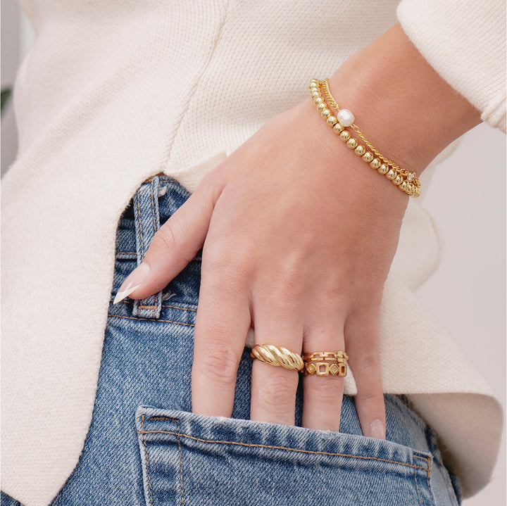 Gold bracelet from Mykonos