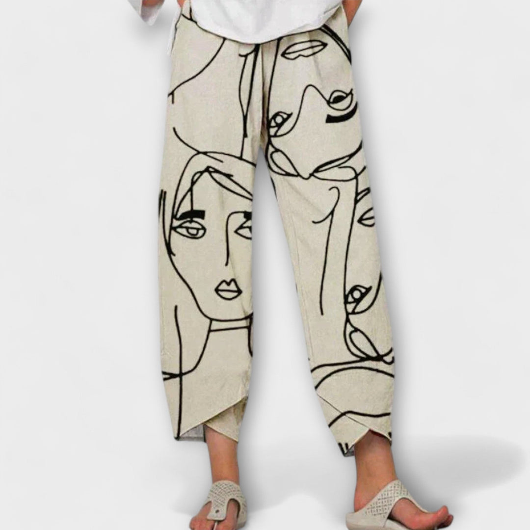 Nahia - Linen trousers