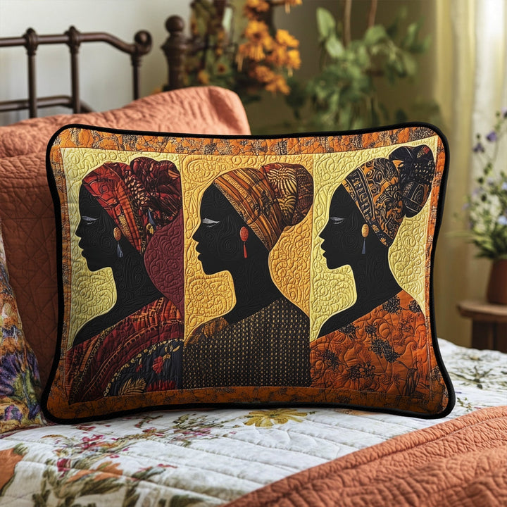 Afro Chic Quilted Bedding Pillow Case