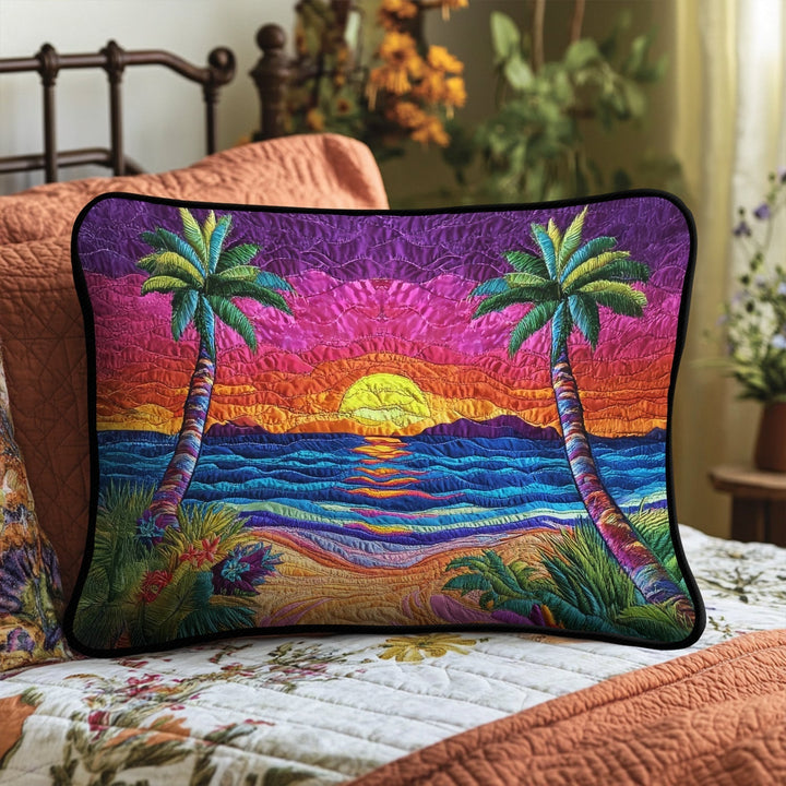 Beach Dreams Quilted Bedding Pillow Case