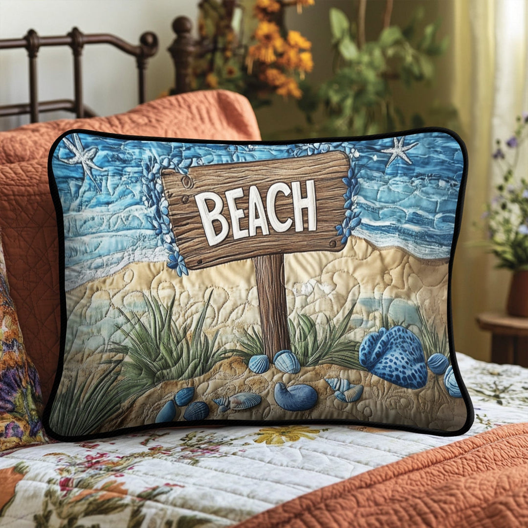 Island Breeze Quilted Bedding Pillow Case
