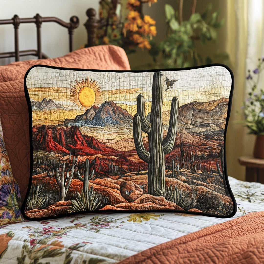 Western Skies Quilted Bedding Pillow Case