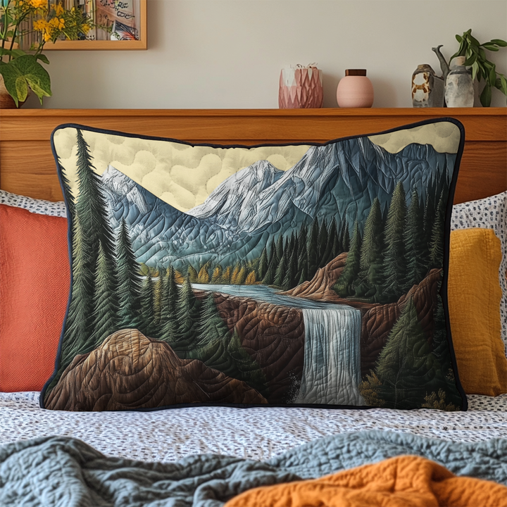 Nature Rest Quilted Bedding Pillow Case