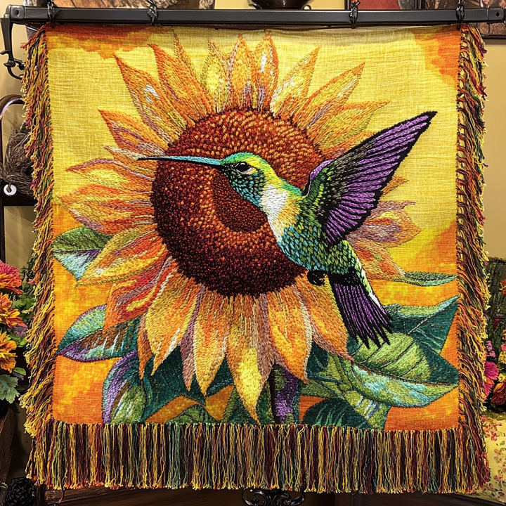 Nectar Seeker Woven Sofa Blanket