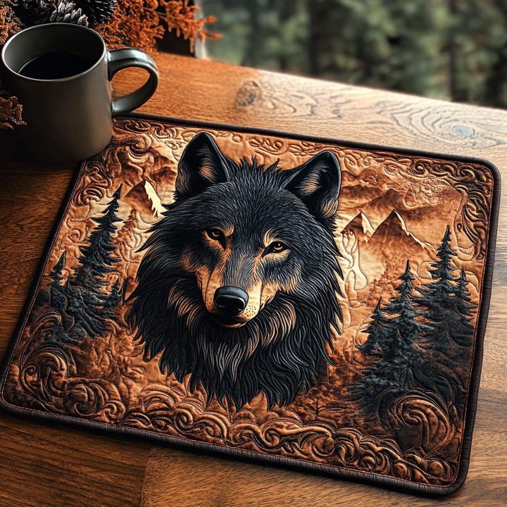 Nightfall Howl Quilted Place Mat