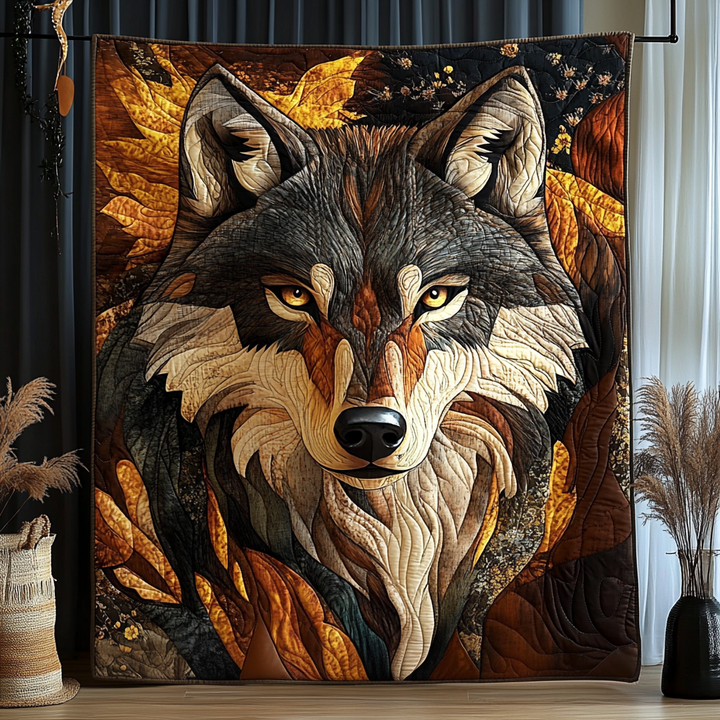 Nightfall Hunter Quilted Blanket