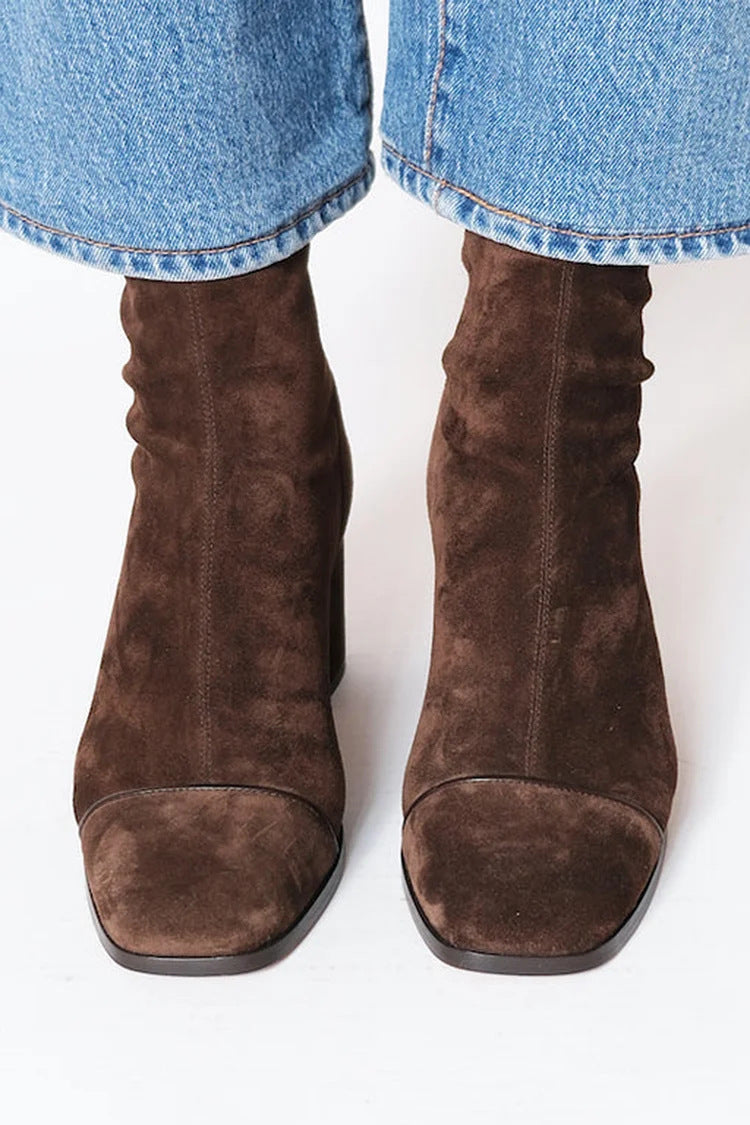 Alma – Suede ankle boots