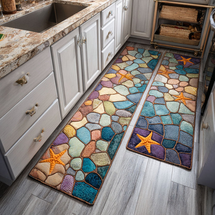Ocean View Kitchen Area Rug