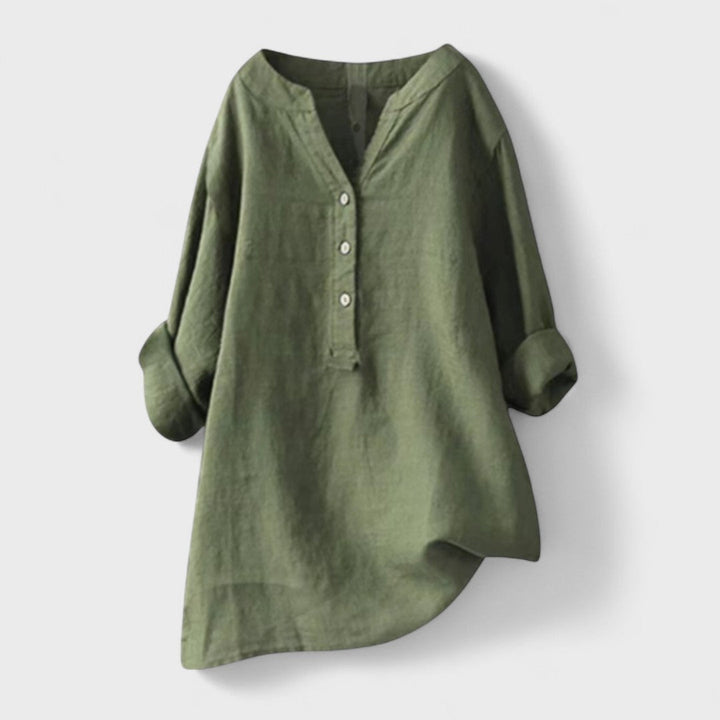 Freya - Comfortable Button Shirt