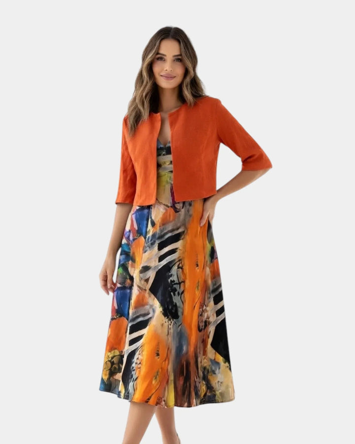 Stacy Printed Dress