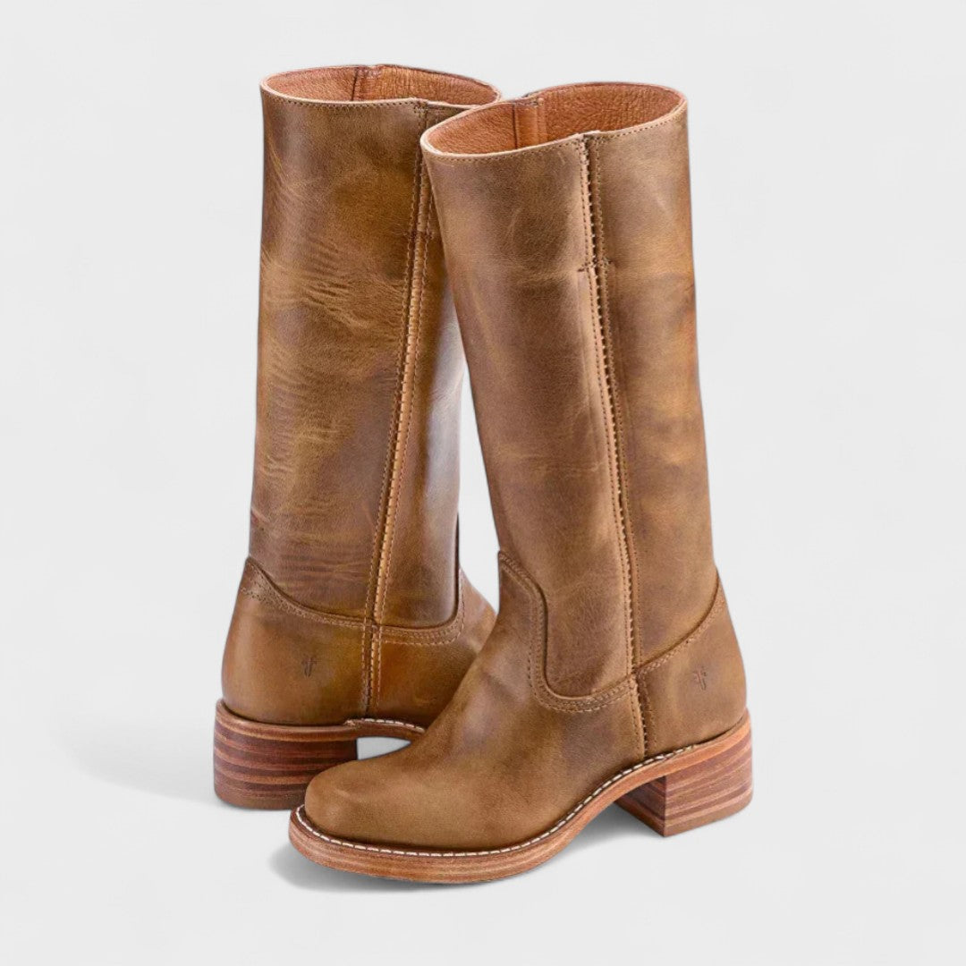 Klára - Classic high-top riding boots