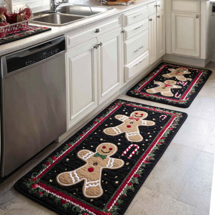 Our Winter Kitchen Area Rug