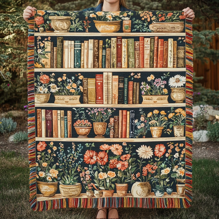 Pages of Magic Woven Sofa Blanket