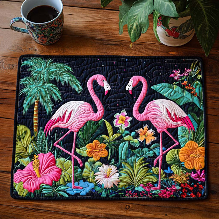 Paradise Pair Quilted Placemat