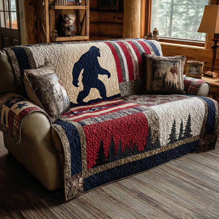 Bigfoot Quilted Sofa Cover