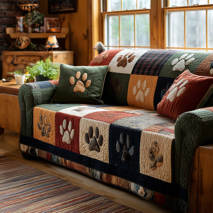 Paw Haven Quilted Sofa Cover