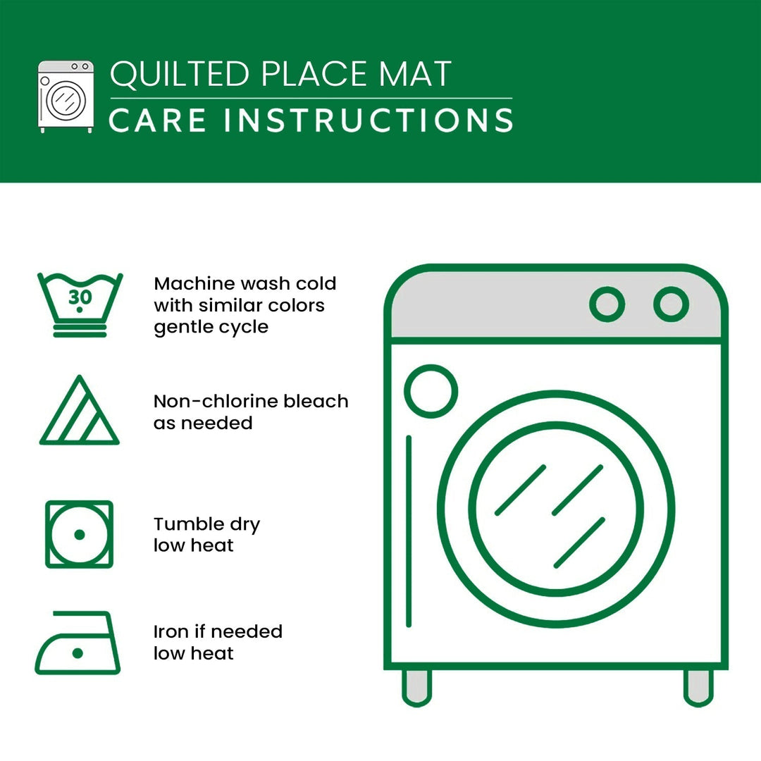 Petal Dance Quilted Placemat