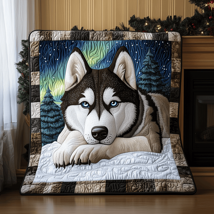 Pure Husky Serenity Quilted Blanket