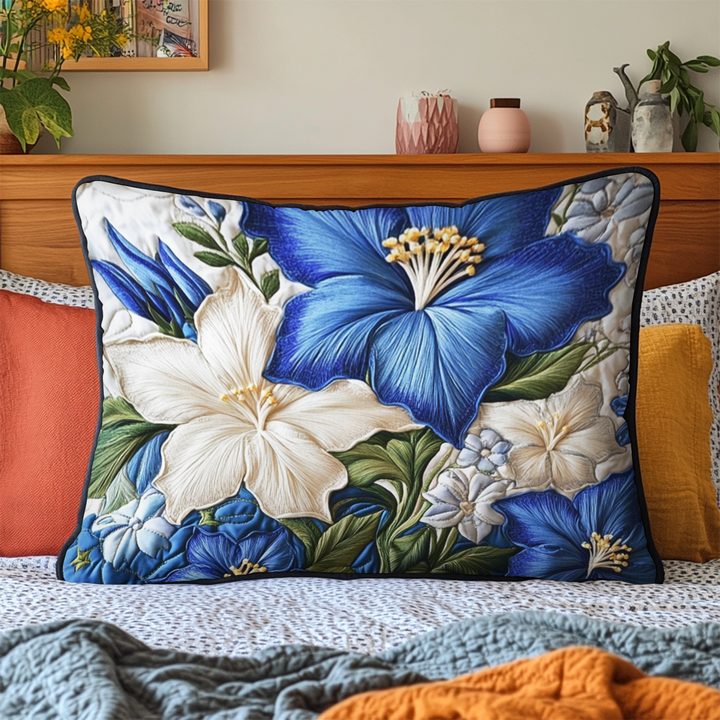 Bloom Bed Quilted Bedding Pillow Case