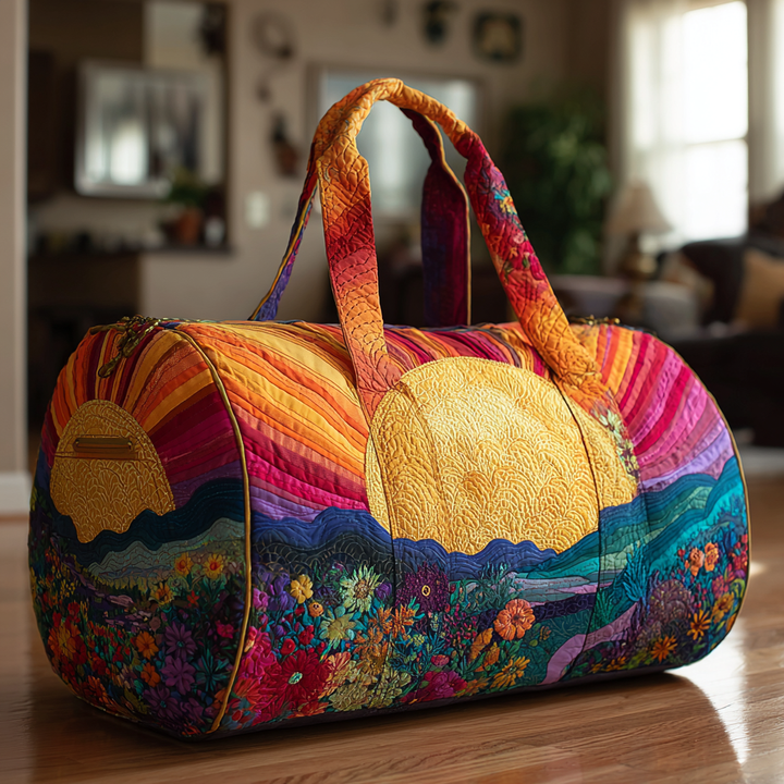 Radiant Path Quilted Duffle Bag