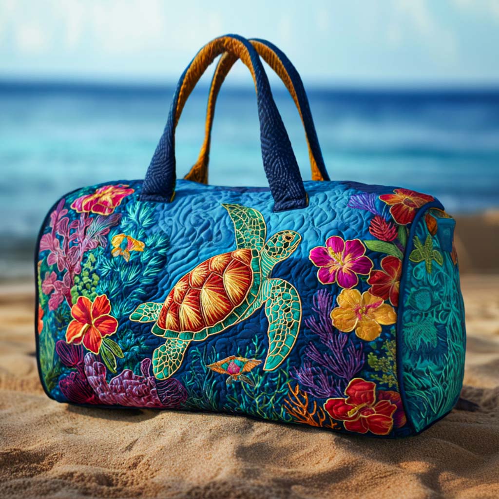 Reef Explorer Quilted Duffle Bag