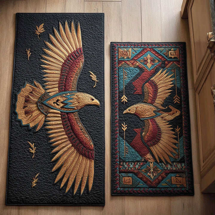 Rising Feather Kitchen Area Rug