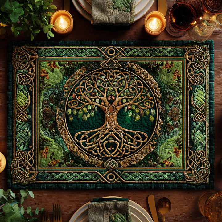 Rooted Wisdom Quilted Placemat