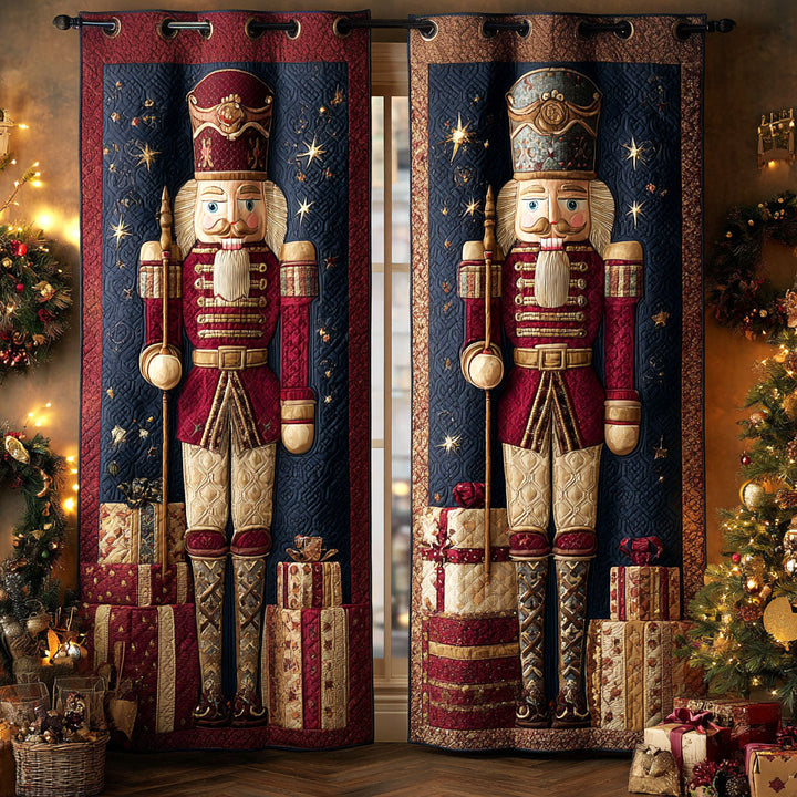 Royal Drummer Quilted Curtains