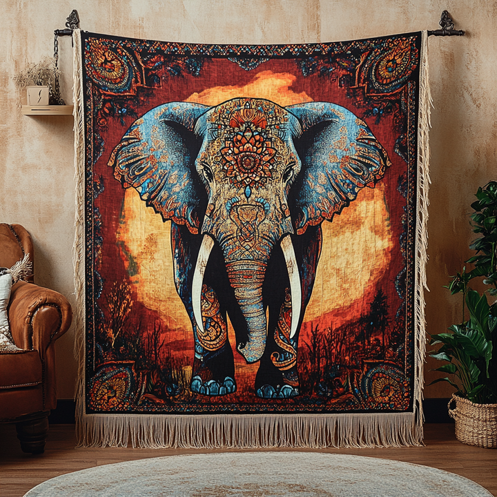 Royal Stomp Woven Sofa Blanket