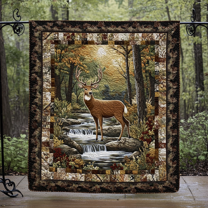 Rustic Wilds Quilted Blanket