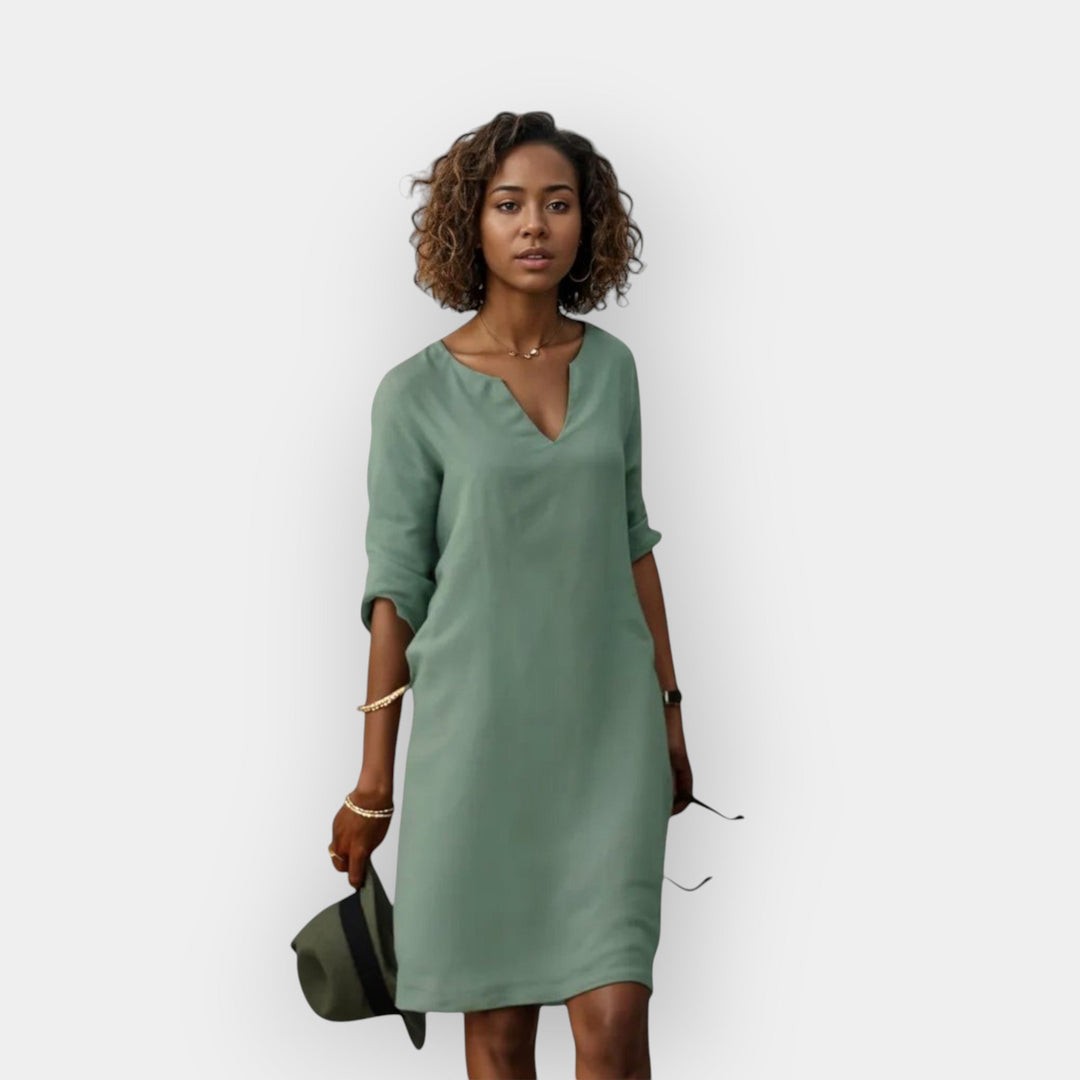 Bright summer dress