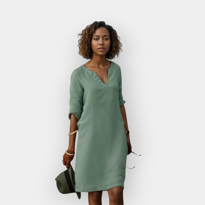 Bright summer dress