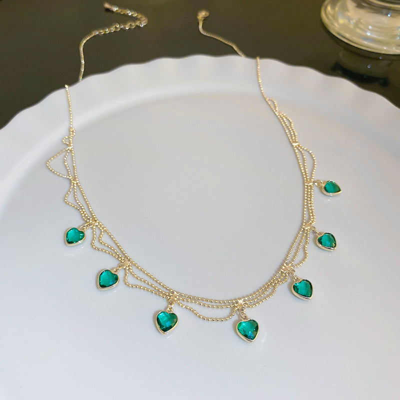 Heart-shaped necklace