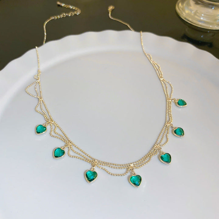 Heart-shaped necklace