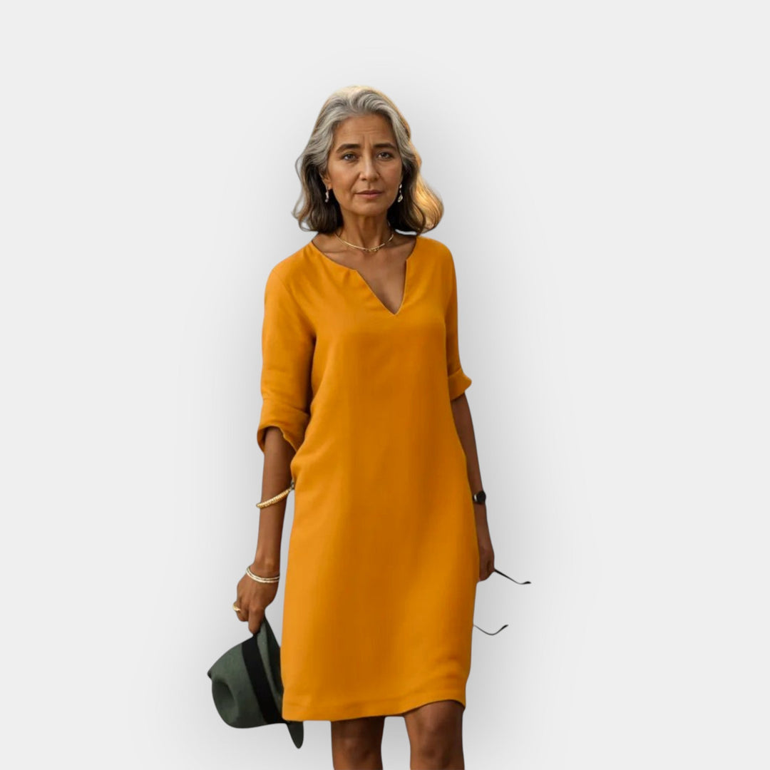 Bright summer dress