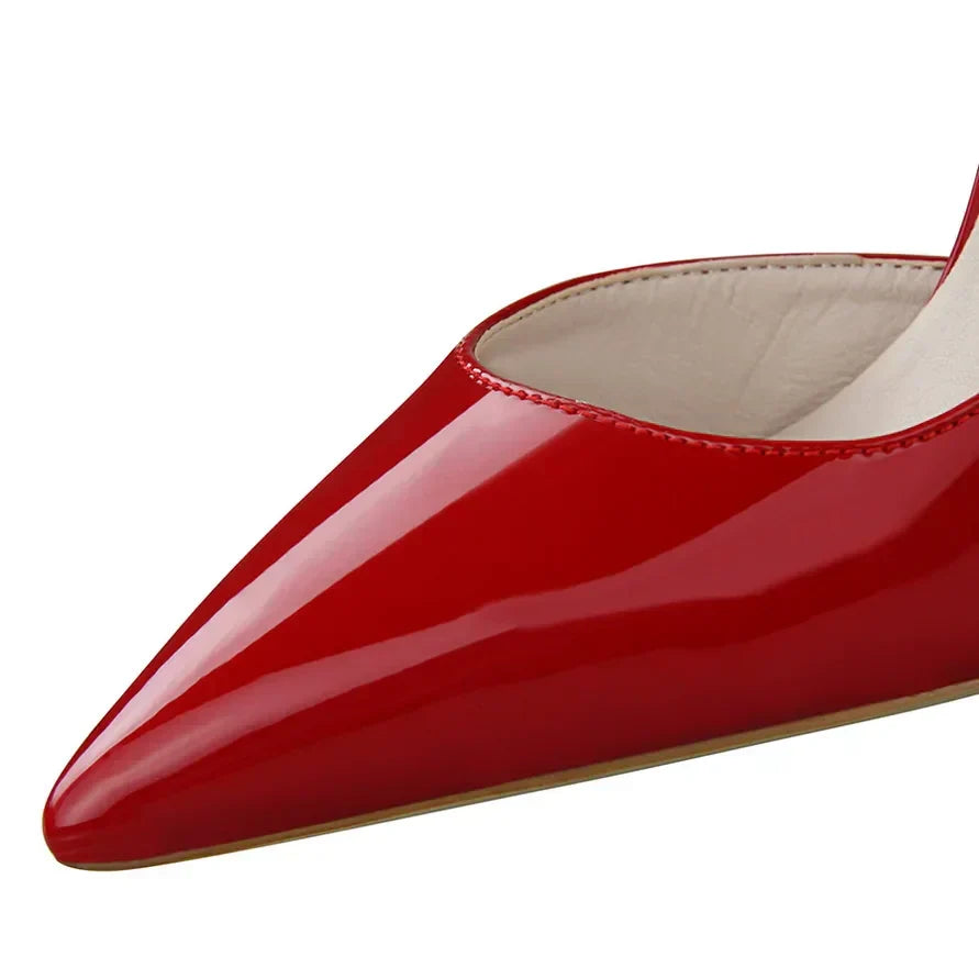 Patent Stiletto Pumps