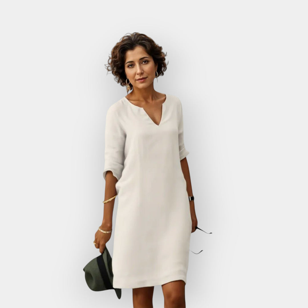 Bright summer dress