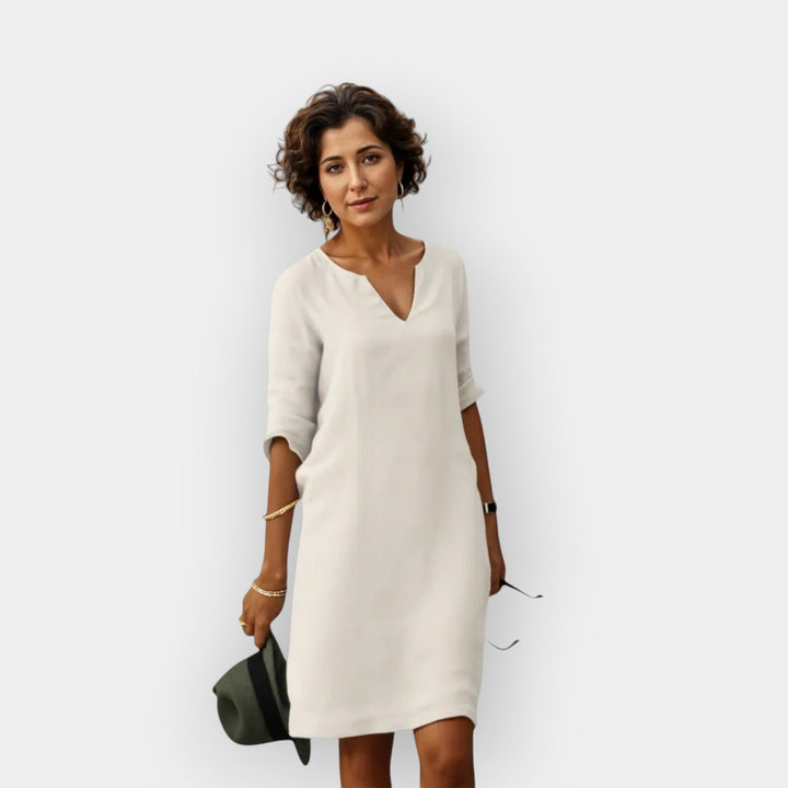 Bright summer dress